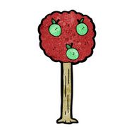 Cartoon Apple Tree N12