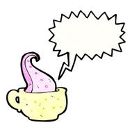 tentacle in teacup cartoon N4