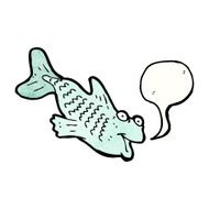 cartoon talking fish N6
