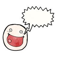 cartoon happy face symbol N9