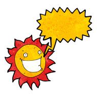 grinning sun cartoon character N2