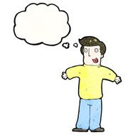 happy man with thought bubble N3