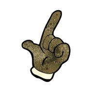 counting fingers cartoon symbol N6