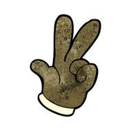 counting fingers cartoon symbol N7