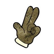 counting fingers cartoon symbol N8