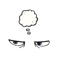cartoon angry eyes N3