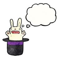 cartoon rabbit in top hat N8