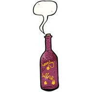 cartoon lovely wine N2