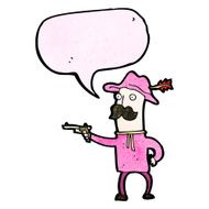 cartoon pink cowboy N6