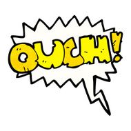 comic book ouch sign N4