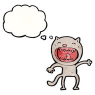 cartoon crazy cat N6