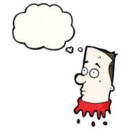 gross cartoon severed head N2