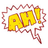 cartoon comic book ah shout N2