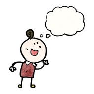 cartoon happy boy N280