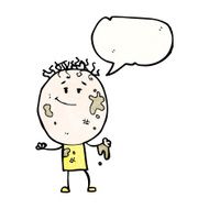 cartoon muddy boy N4
