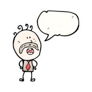 cartoon dad with speech bubble N2