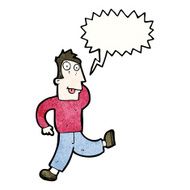 cartoon crazy dancing man N5
