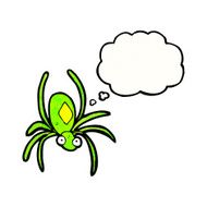 spooky spider cartoon N5