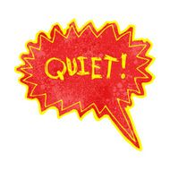 cartoon shout for quiet N2