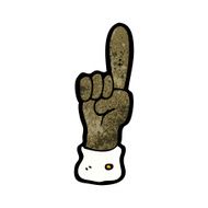 pointing finger cartoon N4