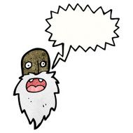 cartoon shouting old man N4