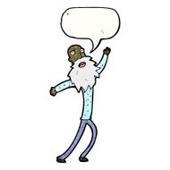 cartoon singing man N19