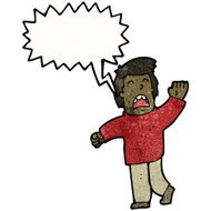cartoon shouting man N43