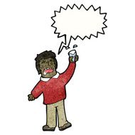 Cartoon Man Drinking N4