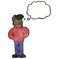 Cartoon Man Thinking N13