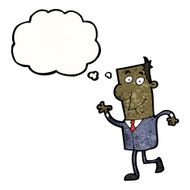 cartoon businessman with great idea N15