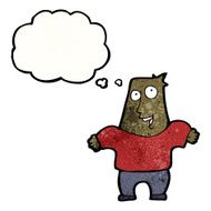 cartoon shrugging man N2