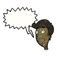 cartoon terrified man N308