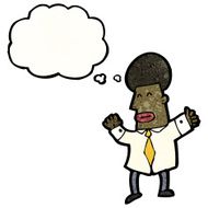 Cartoon Man Thinking N16