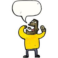 greedy cartoon man N2