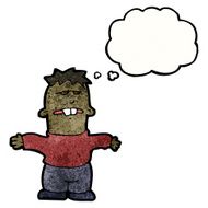 cartoon ugly boy N5