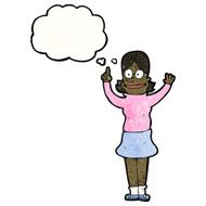 clever woman cartoon N2