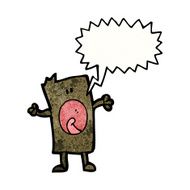 cartoon block head N4