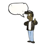 cartoon cool guy N20