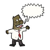 cartoon screaming man N23