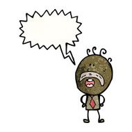 cartoon grandfather with mustache N2