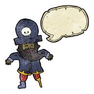 Cartoon Pirate Captain N46