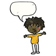 cartoon friendly boy N6