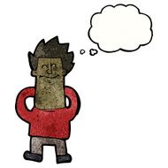 cartoon relaxed man N4