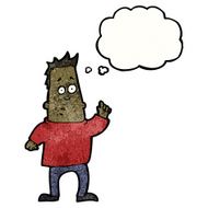 cartoon man with question N21