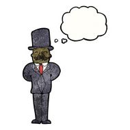cartoon man in top hat and suit N2