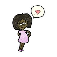 cartoon pregnant woman N29