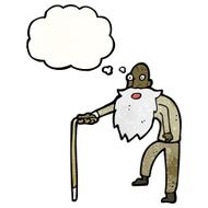 cartoon elderly man N7