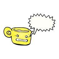 Coffee Cup Cartoon Character N4