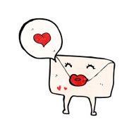 love letter cartoon character N2