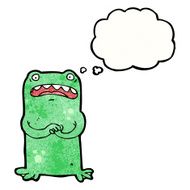 cartoon nervous frog N4